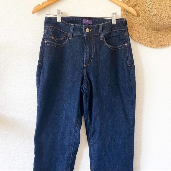 NYDJ Bootcut Jeans in Dark Rinse 6 - Picture 5 of 9